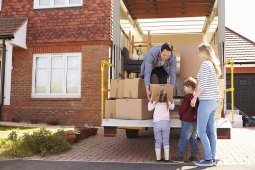 Man With Van Mitcham team introducing local moving services