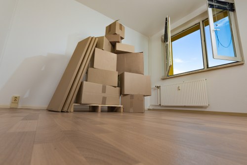Professional office removals setup for a business relocation in Mitcham