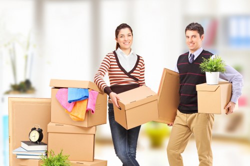 Moving team helping with a home relocation in Mitcham