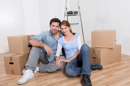 Local office relocation team managing a move in Mitcham