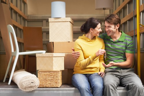 Van loading support for furniture and boxes in Mitcham