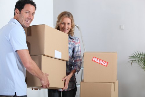 Careful handling of household furniture during a Mitcham relocation
