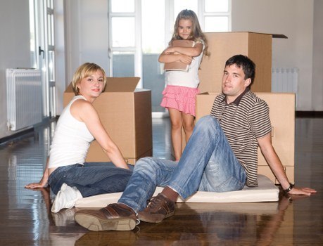 Commercial and residential removals van service used for a move in Mitcham